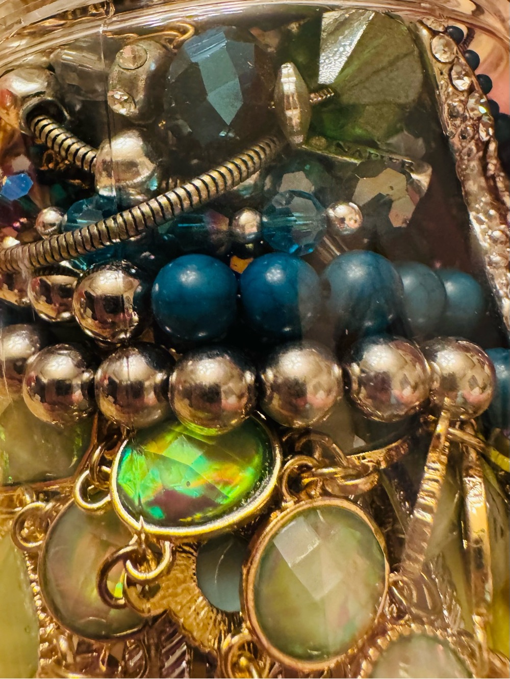 Summer Seashore Mystery Jewelry Jar